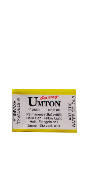 UMTON watercolor - Helio Gen. Yellow Light