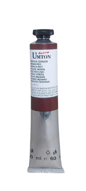 UMTON oil paint - Indian Red