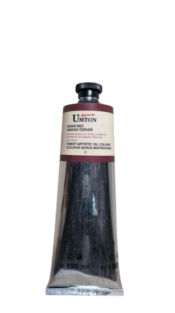 UMTON oil paint - Indian Red