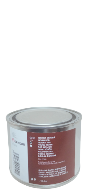 UMTON oil paint - Indian Red