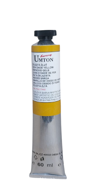 UMTON oil paint - Iron Yellow