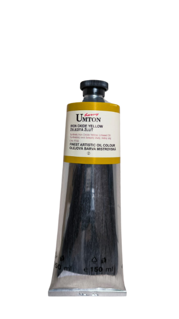 UMTON oil paint - Iron Yellow