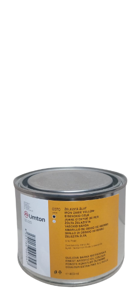 UMTON oil paint - Iron Yellow