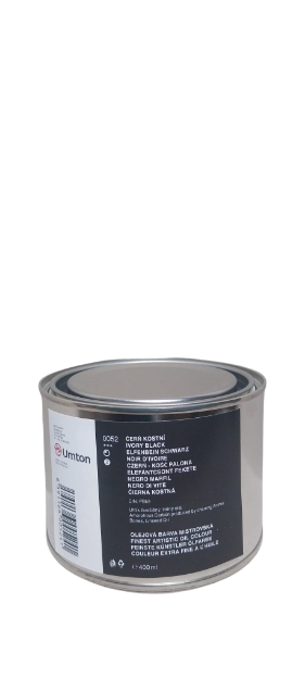 UMTON oil paint - Ivory Black