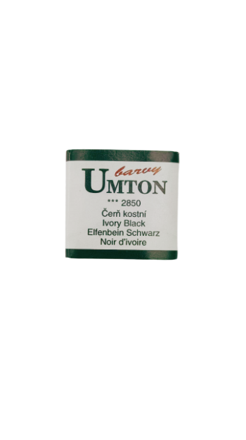 UMTON watercolor - Ivory Black