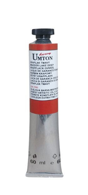 UMTON oil paint - Madder Lake Deep