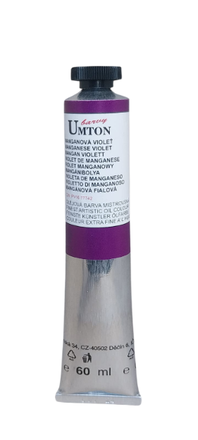 UMTON oil paint - Manganese Violet