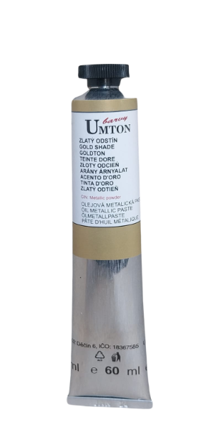 UMTON oil paint - Gold Metal