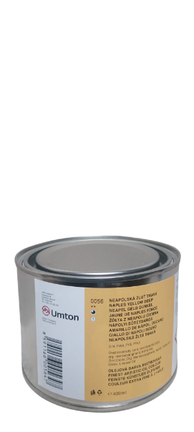 UMTON oil paint - Naples Yellow Deep