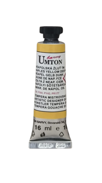 UMTON Gouache - Naples Yellow Deep