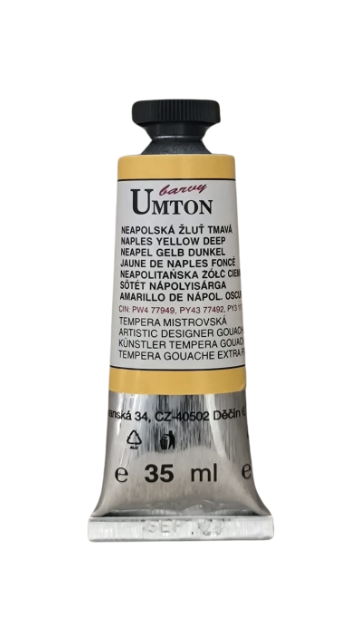UMTON Gouache - Naples Yellow Deep
