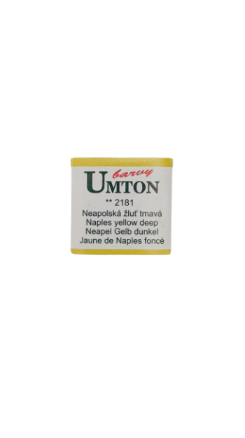 UMTON watercolor - Naples Yellow Deep