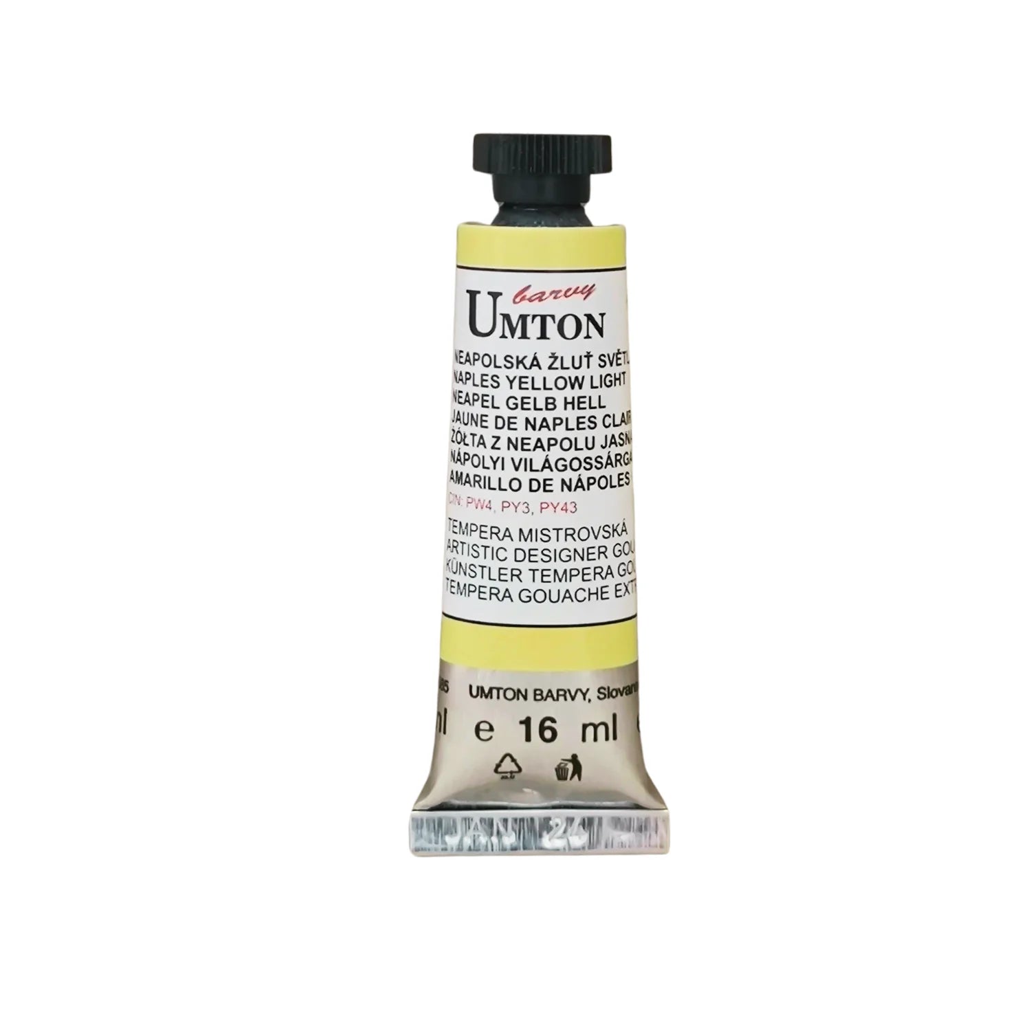 UMTON Gouache-Farben Neapel Gelb hell