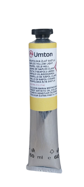 UMTON oil paint - Naples Yellow Light