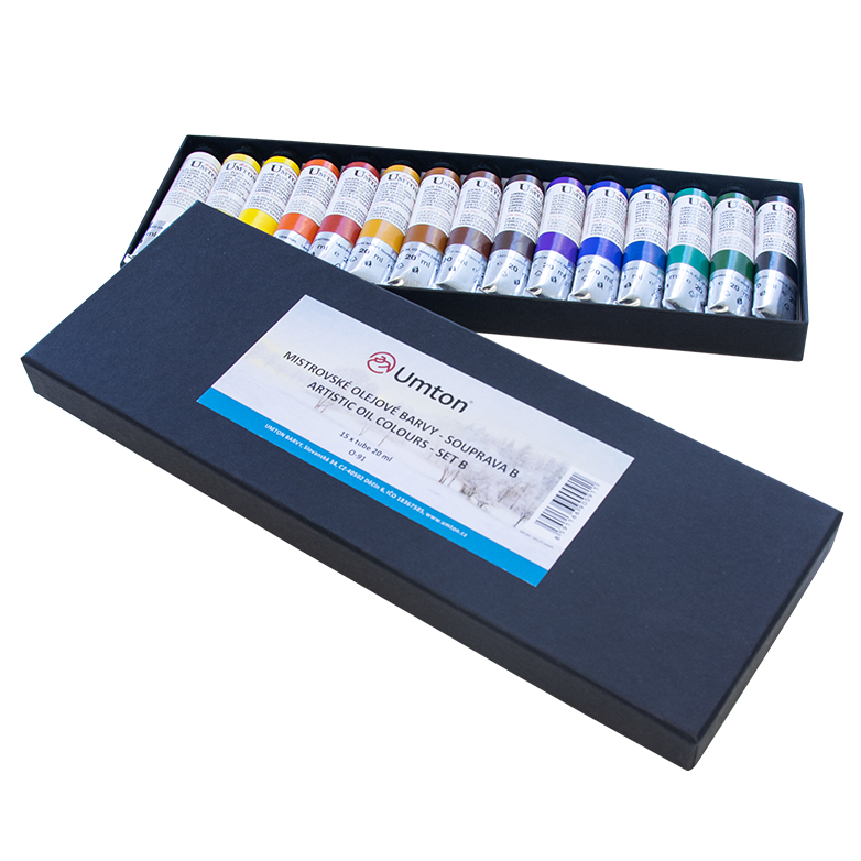 UMTON Oil Colours B 15x20 ml