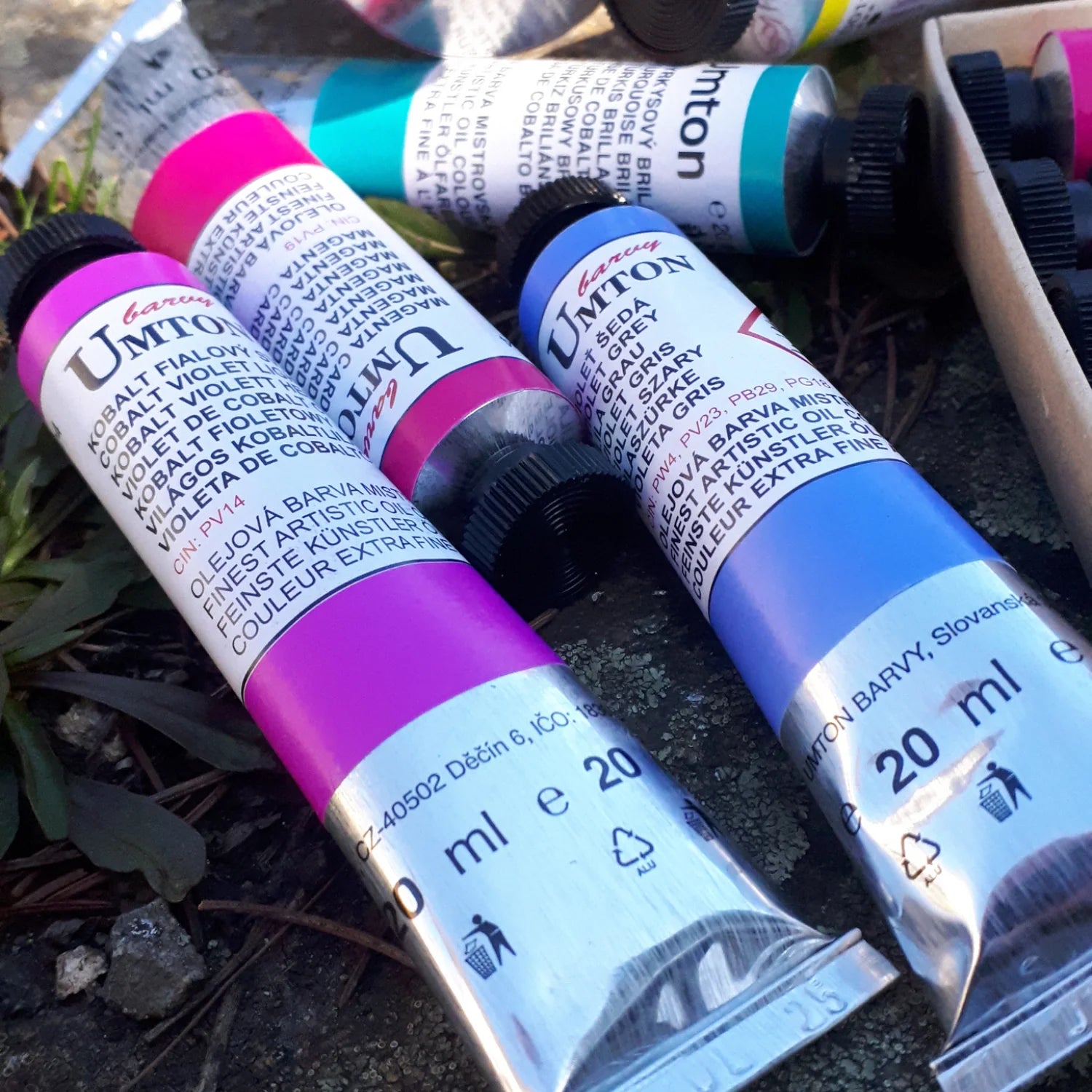UMTON Ölfarben Kobalt Violett hell