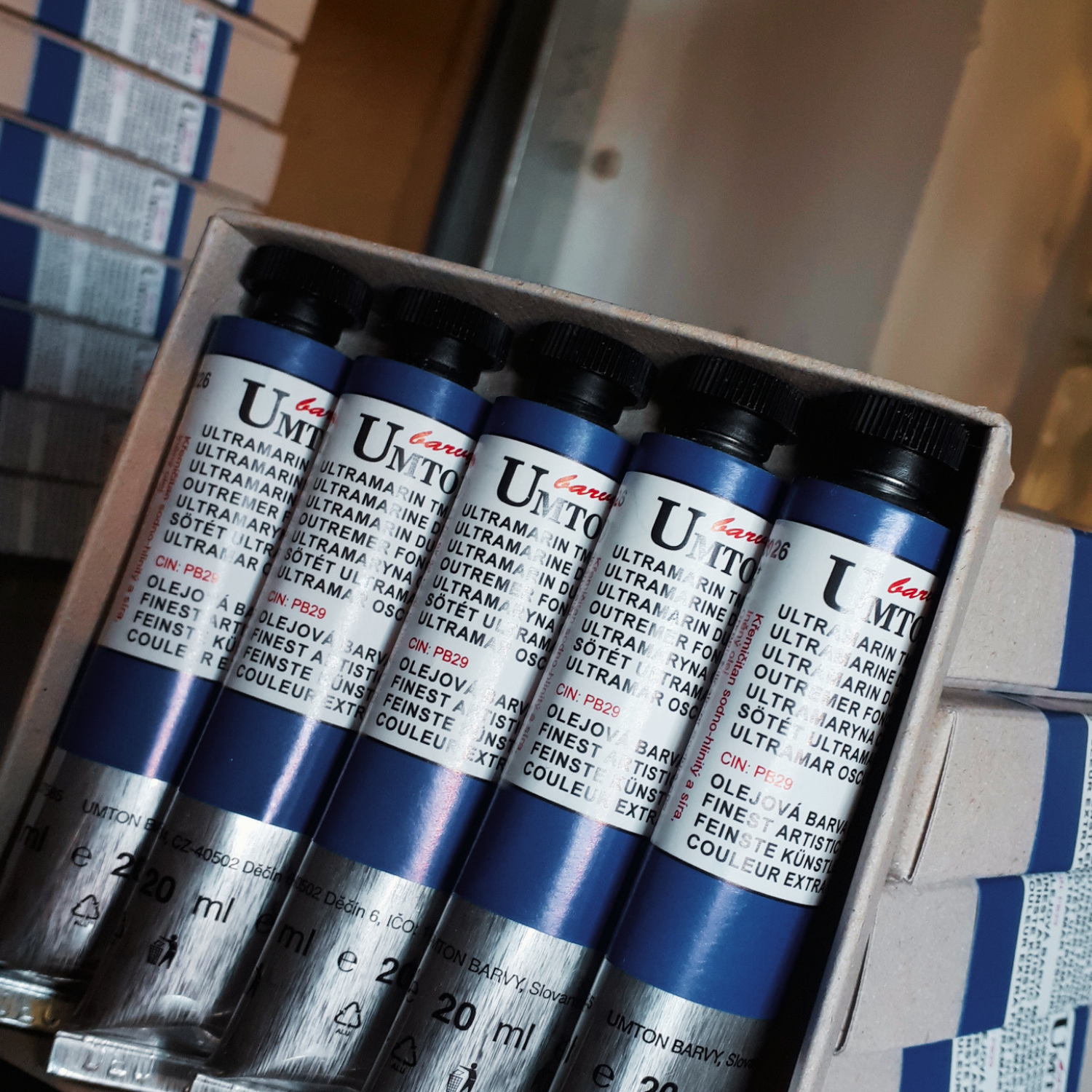 UMTON Ölfarben Ultramarin dunkel