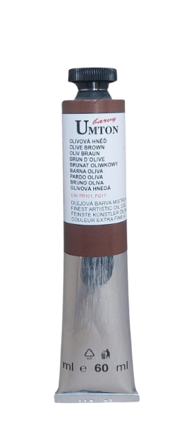 UMTON oil paint - Olive Brown