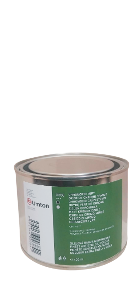 UMTON oil paint - Oxide of Chrome Opaque