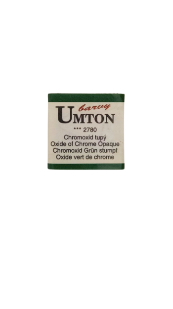 UMTON watercolor - Oxide of Chrome Opaque