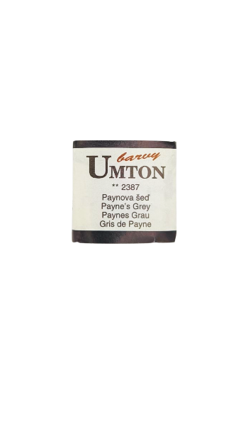 UMTON watercolor - Paynes Grey Deep