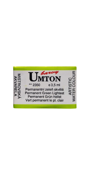 UMTON watercolor - Permanent Green Lightest