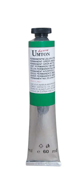 UMTON oil paint - Permanent Green Middle