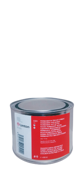 UMTON oil paint - Permanent Red Middle