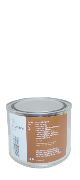 UMTON oil paint - Raw Sienna