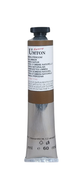 UMTON oil paint - Raw Umber