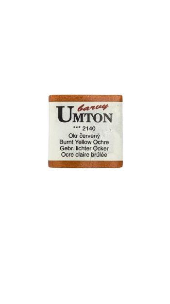 UMTON watercolor - Burnt Yellow Ochre