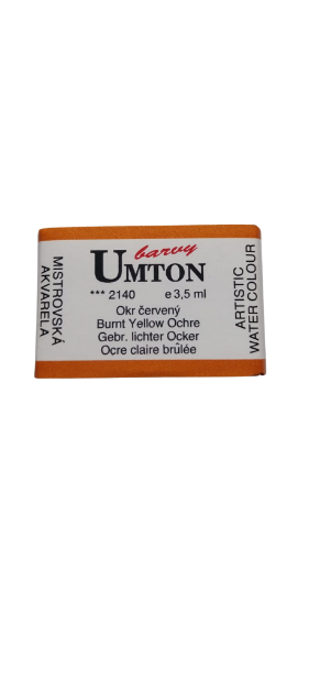 UMTON watercolor - Burnt Yellow Ochre
