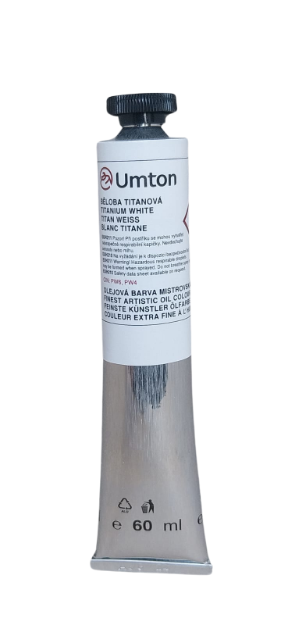 UMTON oil paint - Titanium white