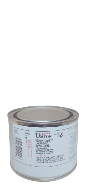 UMTON oil paint - Titanium white