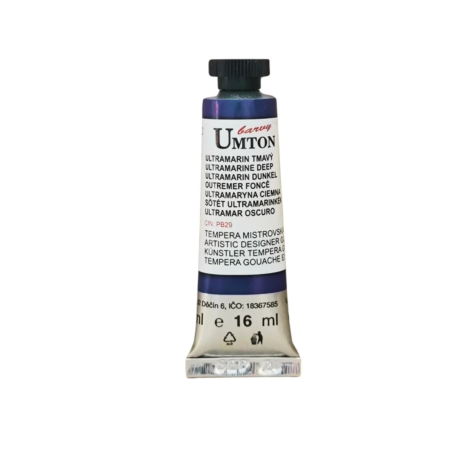 UMTON Gouache-Farben Ultramarin dunkel