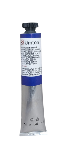 UMTON oil paint - Ultramarine Blue Deep