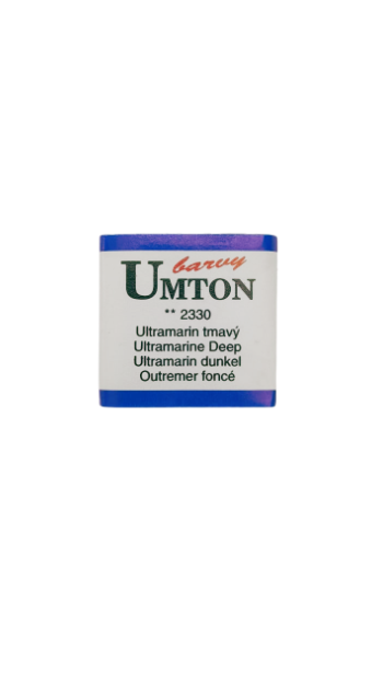 UMTON watercolor - Ultramarine Blue Deep