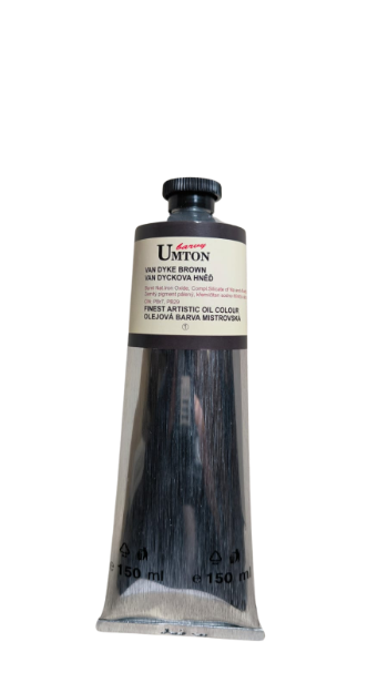 UMTON oil paint - Van Dyke Brown