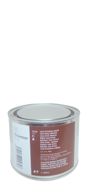 UMTON oil paint - Van Dyke Brown