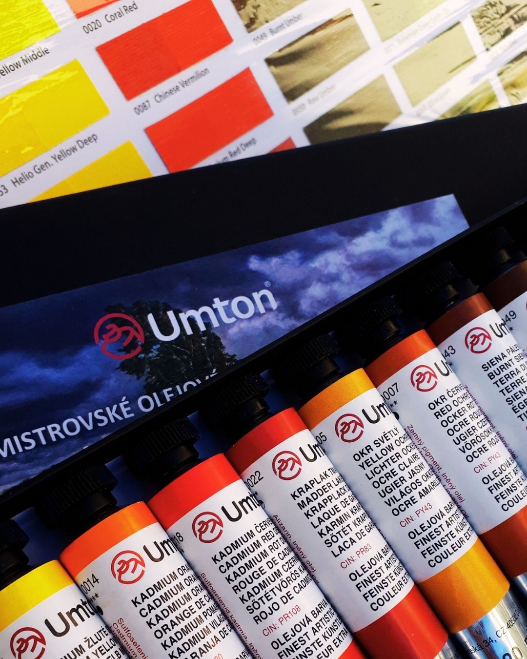  UMTON Ölfarben Set A 15x20 ml