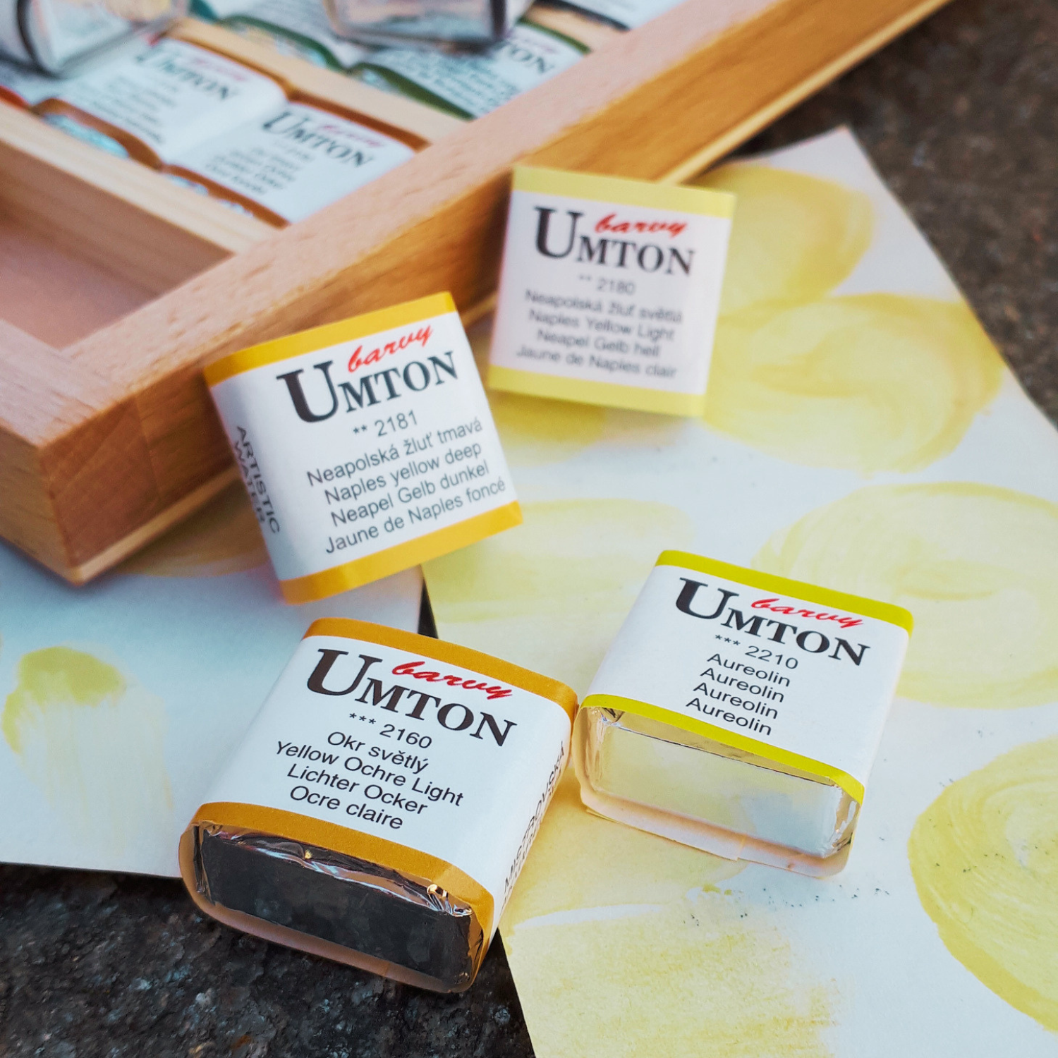 UMTON Aquarell Cadmiumgelb Hellstes
