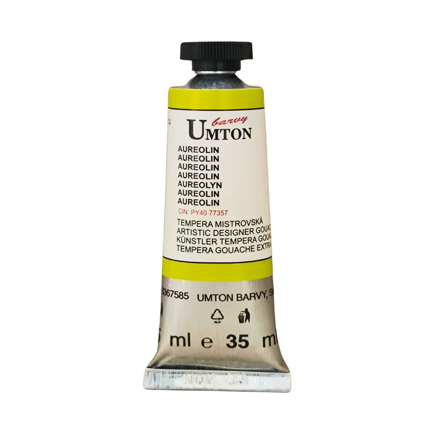 Umton Gouache-Farben Aureolin