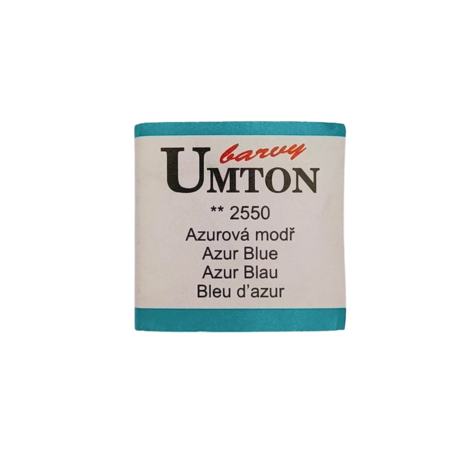 UMTON Aquarellfarben Azur Blau