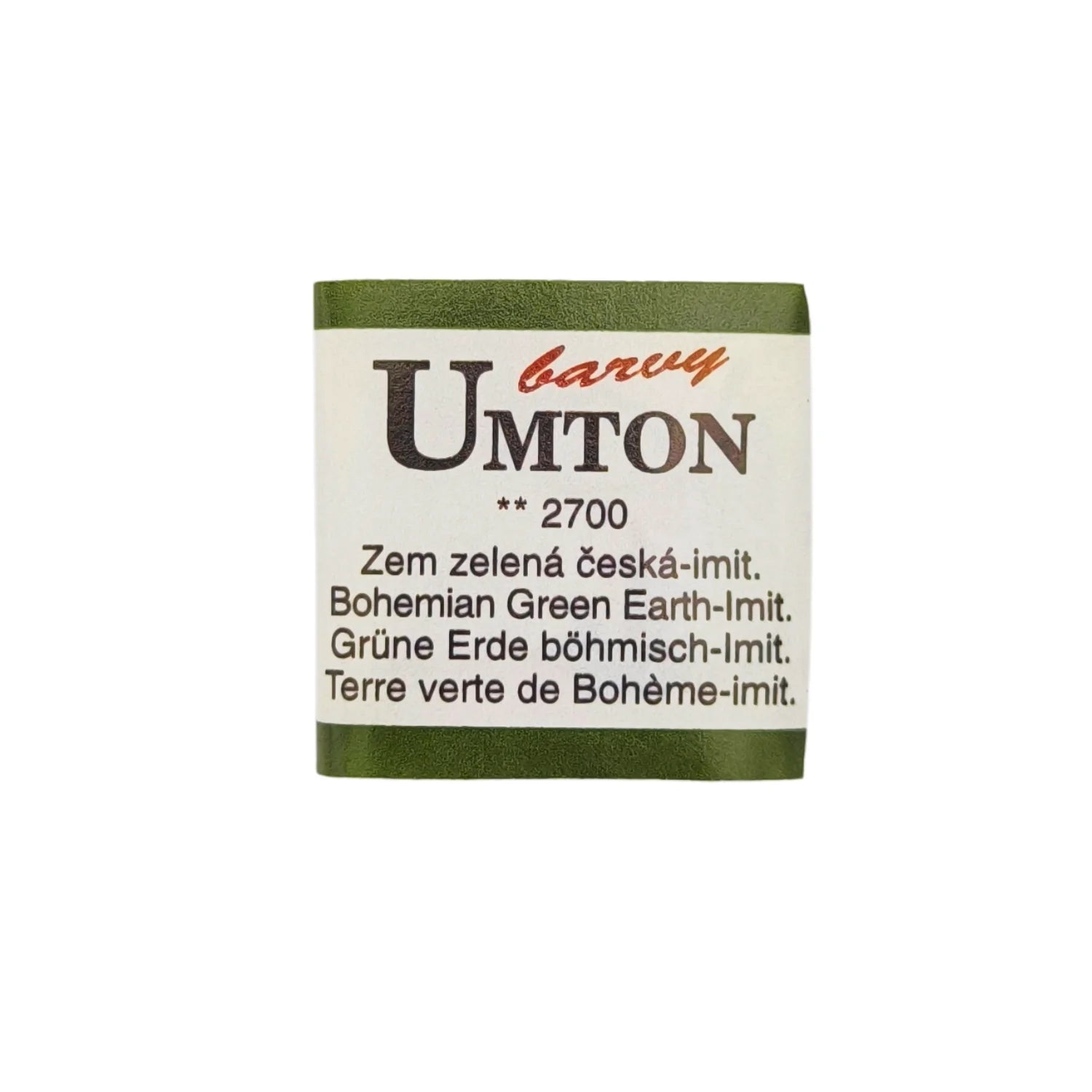 UMTON Aquarellfarben Grüne Erde böhmisch - im.