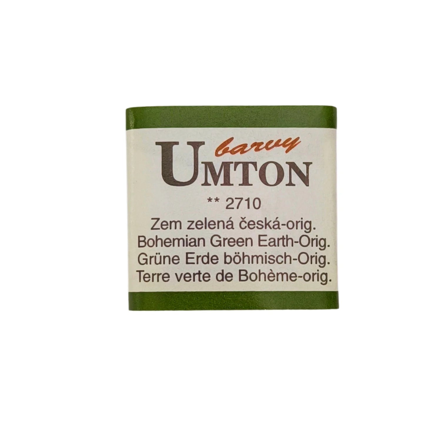 UMTON Aquarellfarben Grüne Erde böhmisch - orig.
