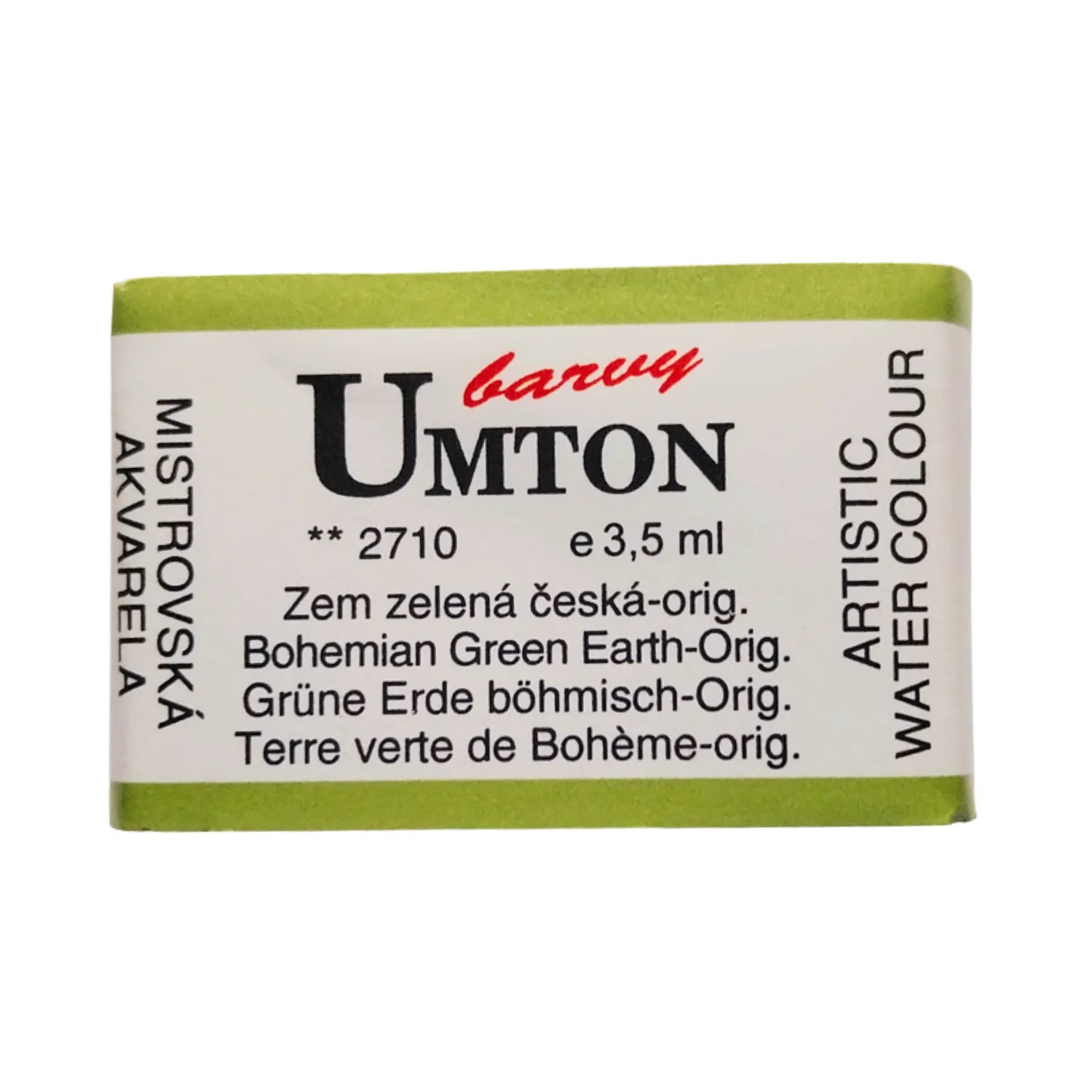 UMTON Aquarellfarben Grüne Erde böhmisch - orig.