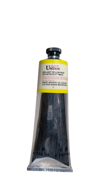 UMTON oil paint - Brilliant Yellow Deep