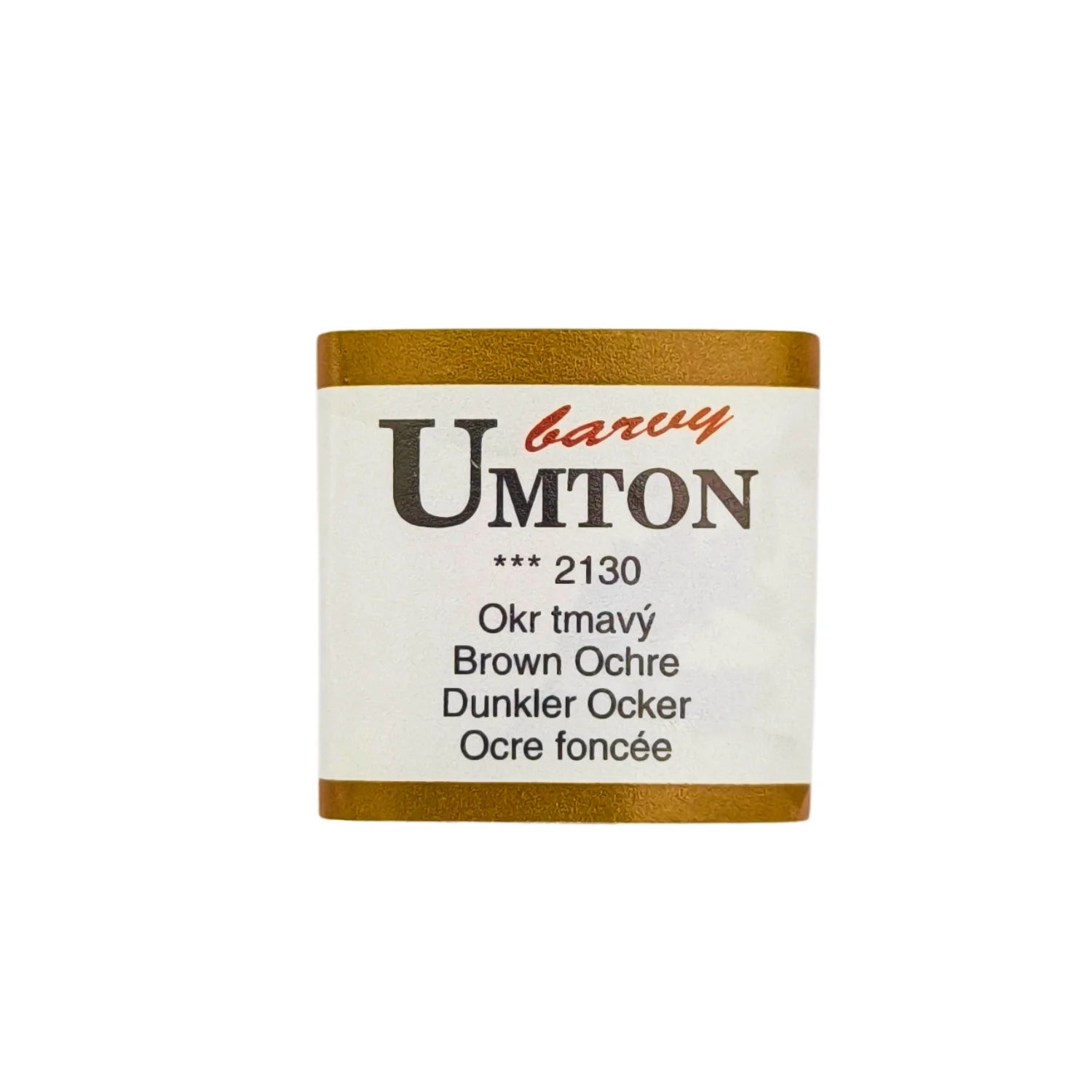 UMTON Aquarellfarben Dunkler Ocker