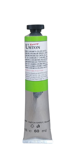 UMTON oil paint - Cadmium-Chromium Green Lightest