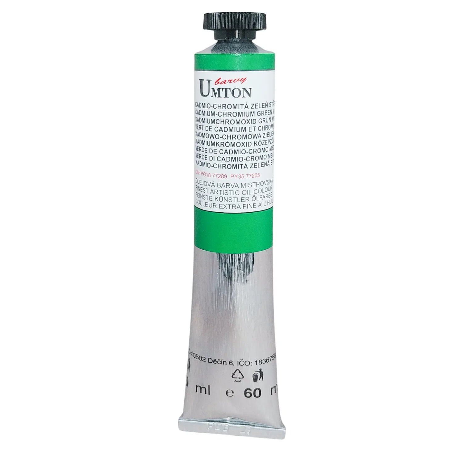 UMTON Ölfarben Kadmiumchromoxid Grün mittel